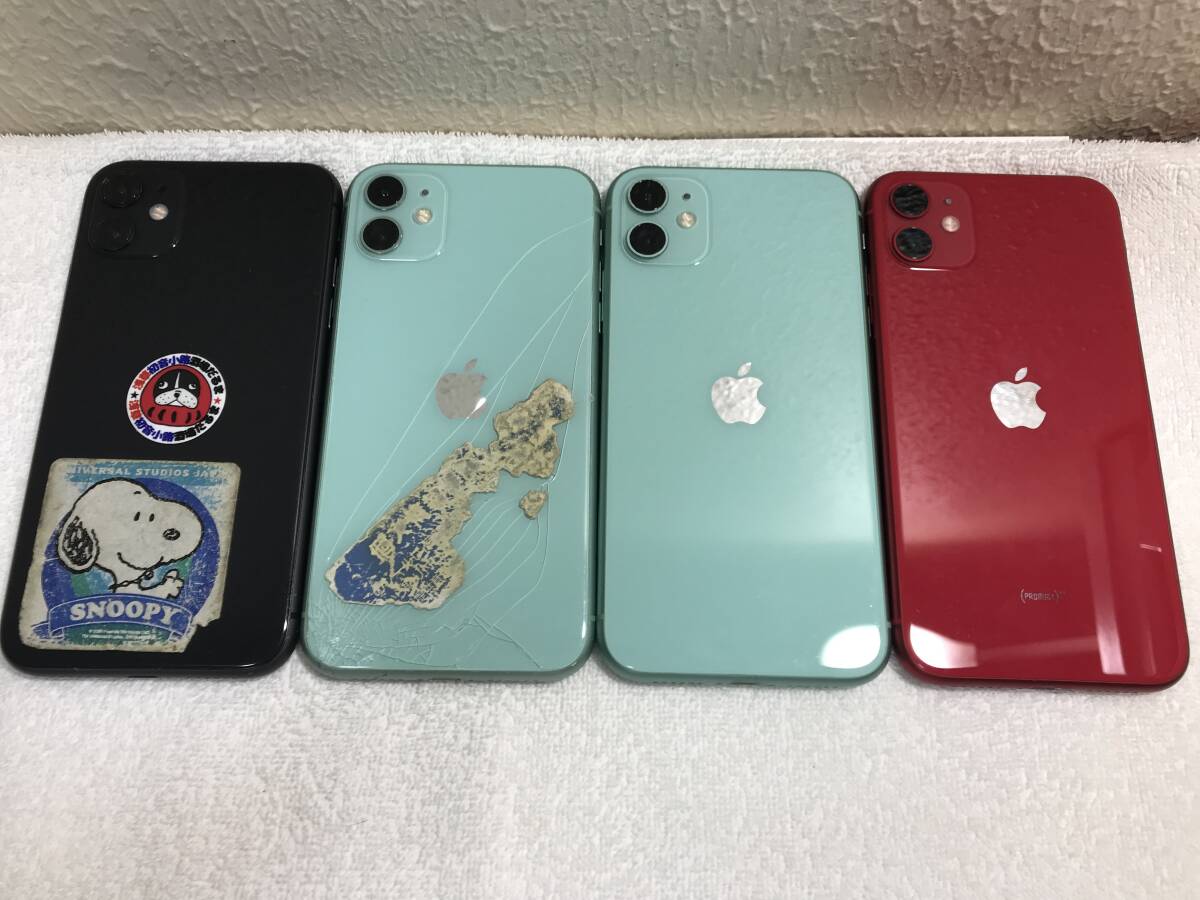 Apple iPhone11 A2221 4台セット ジャンク