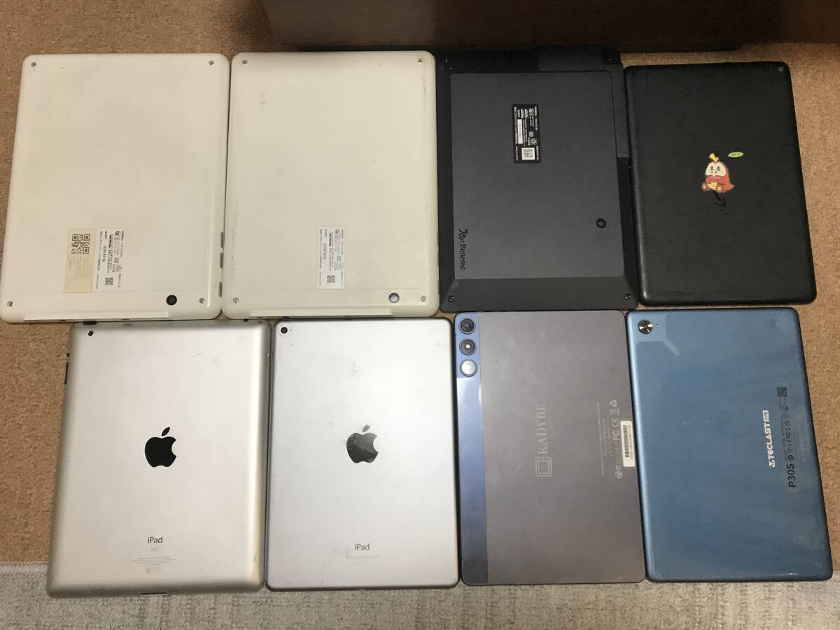 タブレット 8台セット まとめ 動作未確認 ジャンク 03