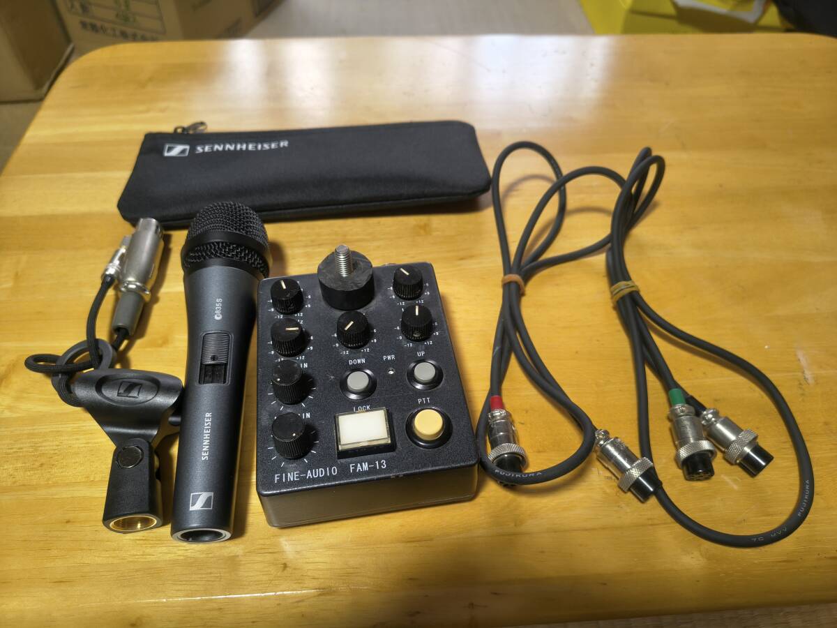 ファインオーディオ　FAM-13　 スタンドマイク　FINE AUDIO