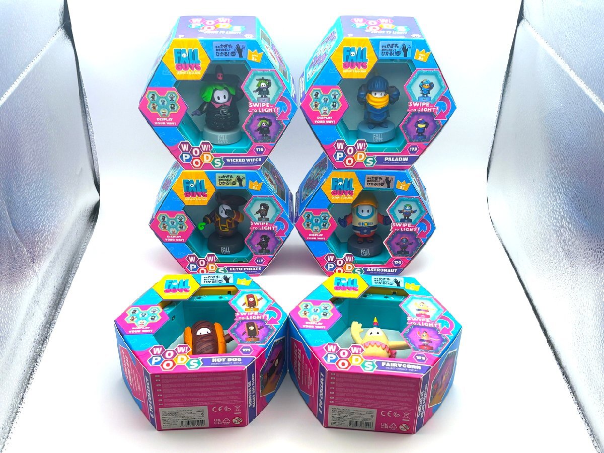 【公式ライセンス商品】WOW! PODS Fall Guysフォールガイズ　6種セット