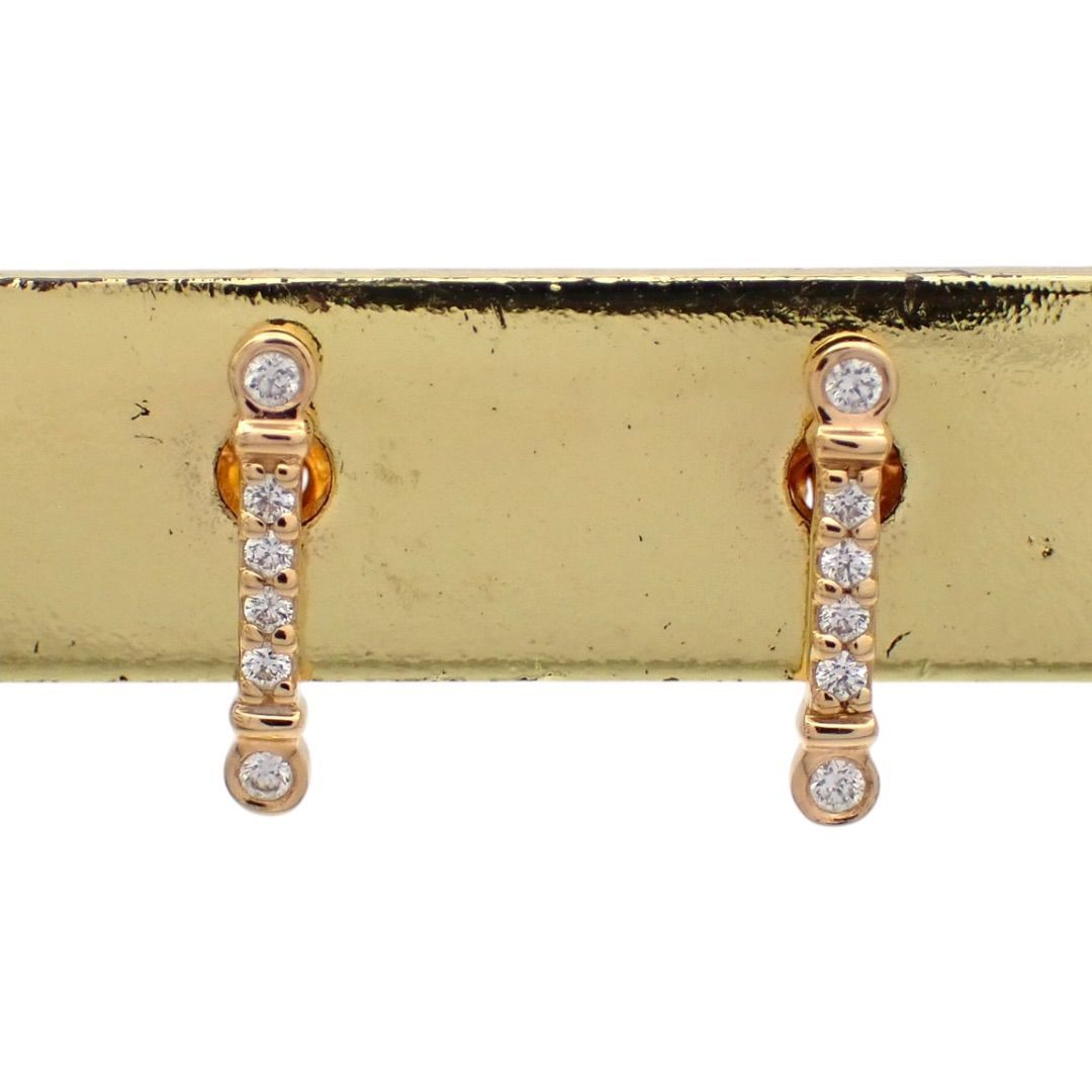 箱 Tiffany & Co. ティファニー フルールドリス ステム ダイヤ ダイヤモンド ピアス 750 K18 ピンクゴールド ローズゴールド スタッド 5178