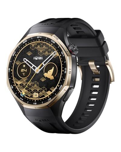 HONMA x HUAWEI WATCH GT 6 Pro スマートウォッチ 本間ゴルフコラボモデル プロレベルゴルフ機能 1.m