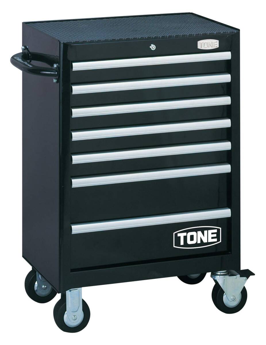 トネ(TONE) ローラーキャビネット WS207B ブラックm