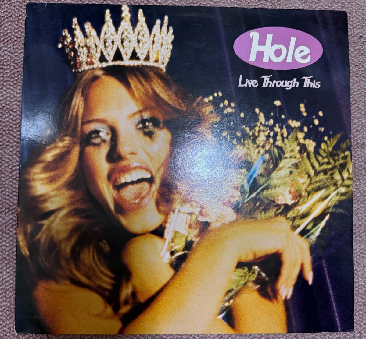 1996独オリジナル盤　Hole Live Through This レコード LP ホール コートニー・ラブ
