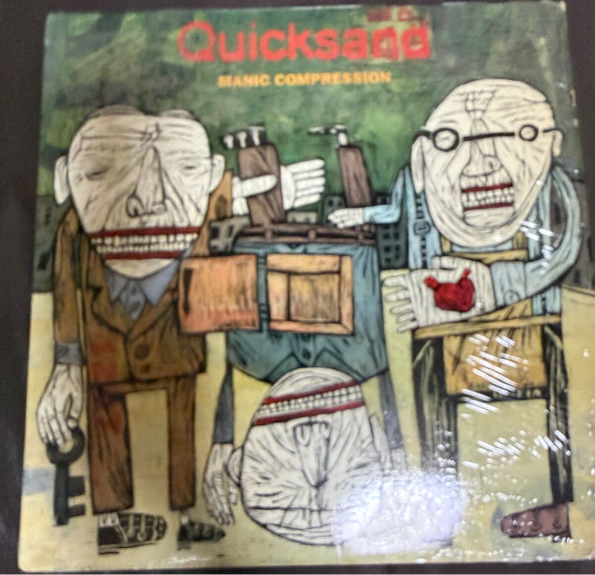 1995USオリジナル盤 Quicksand / MANIC COMPRESSION LPレコード　REVELATION