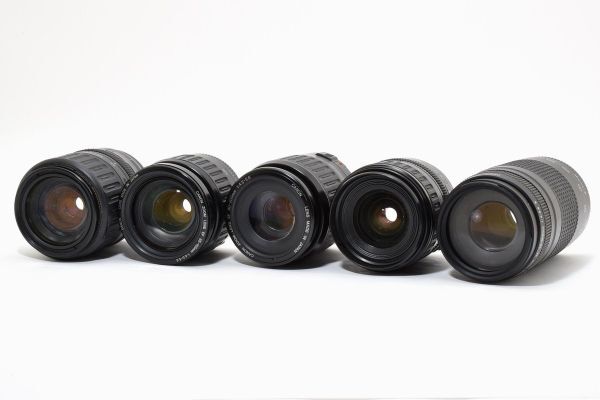 ★訳あり特上品★ キャノン CANON EF 75-300 Ⅱ /80-200 /35-105 /28-80 /35-135 USM 《AF動作》★5個まとめ★ A41 ★★ #3540 #0360 #B94