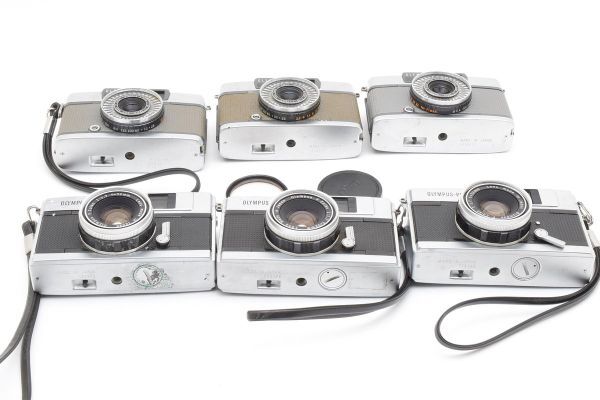 ★訳あり大特価★ オリンパス OLYMPUS PEN EE-2×3 / EED×3 ★6個まとめ★ レンジファインダー A11 ★★ #3548 #3070 #B76