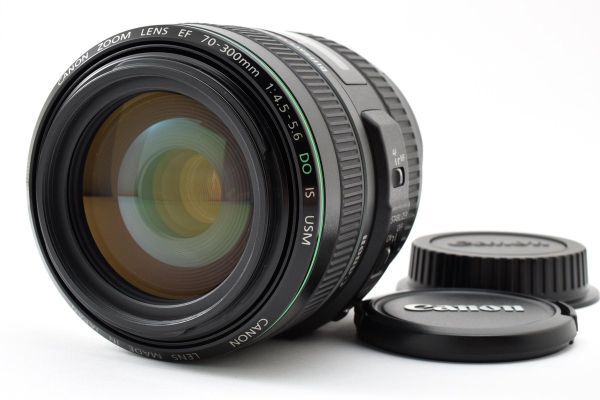 ★美品★ キャノン CANON EF70-300mm F4.5-5.6DO IS USM 望遠レンズ A33 ★前後キャップ★ #3557 #9070 #A31