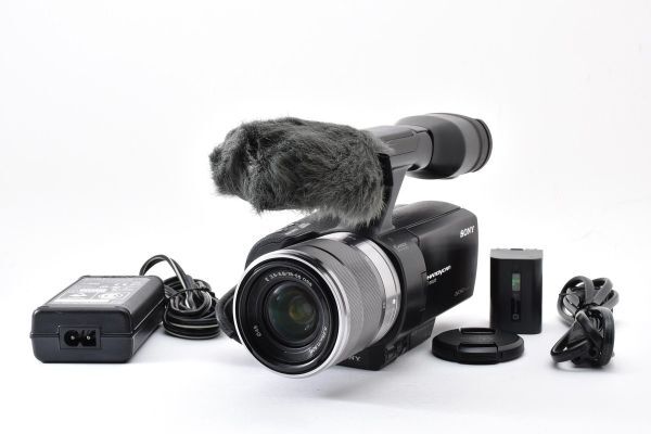 ★美品★ ソニー SONY NEX-VG20 + E3.5-5.6/18-55 OSS ビデオカメラ A03 ★電池★ #3552 #8070 #A42