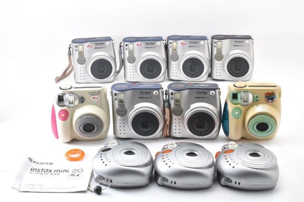 ★訳あり大特価★ フジフィルム FUJIFILM instax mini 7×2 /10×6 /20×3 ★11個まとめ★ A52 ★★ #3583 #0170 #A02