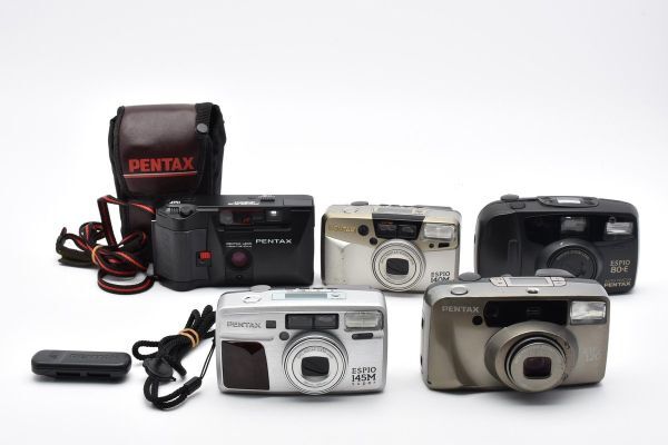 ★訳あり大特価★ ペンタックス PENTAX ESPIO 80-E /120 /140M /145M /PC35-AF-M ★5個まとめ★ A31 ★★ #3588 #0170 #B98