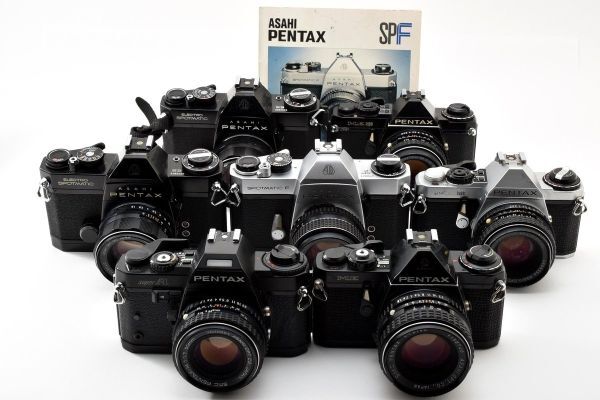 ★現状品★ペンタックス PENTAX ELECTRO SPOTMATIC×2 / SPF /ME /ME SUPER×2 /SUPER A +55mm F1.8等★7個まとめ★ A03 #3608 #0170 #A11