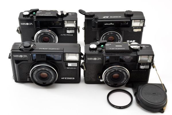 ★訳あり大特価★ ミノルタ MINOLTA HI-MATIC AF /AF2-M /AF-D×2 ★4個まとめ★ B58 ★★ #3610 #3270 #B41