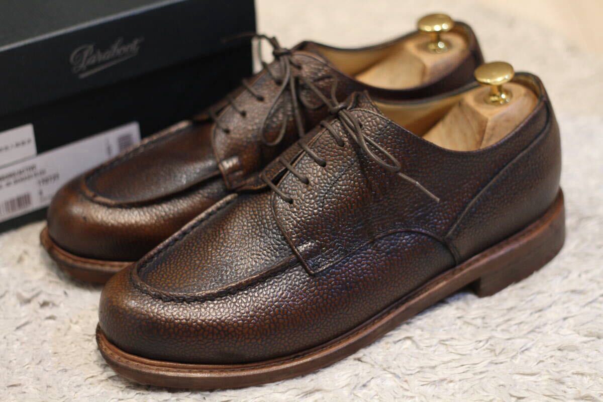 【良品/シボ革】PARABOOT シャンボード グレインレザー 8(パラブーツ CHAMBORD William reims Michael Blois photon Chimey フォトン)