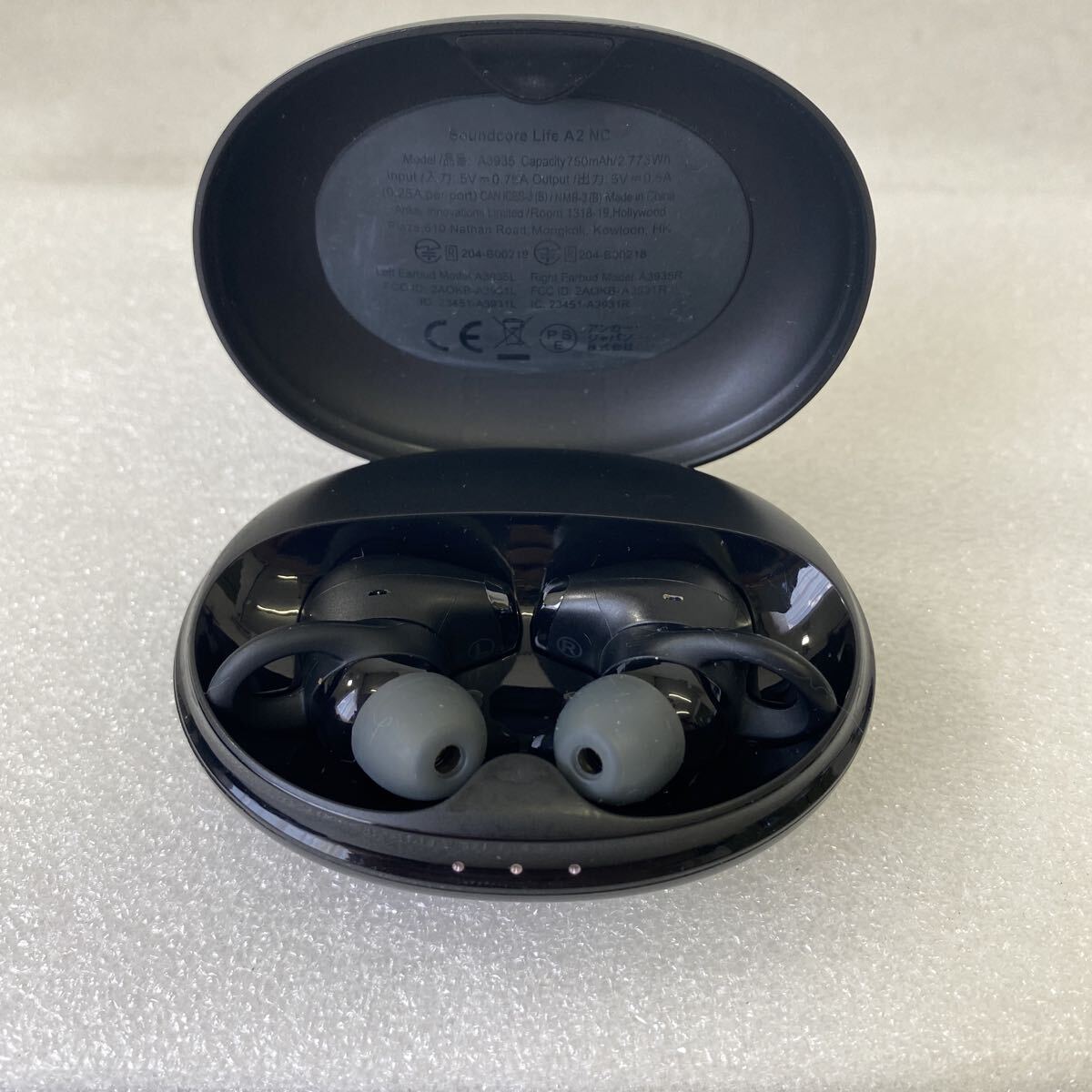 【リセット済み】 Anker Soundcore Life A2 NC ワイヤレスイヤホン ブラック Bluetooth アンカー サウンドコア 型番：A3935