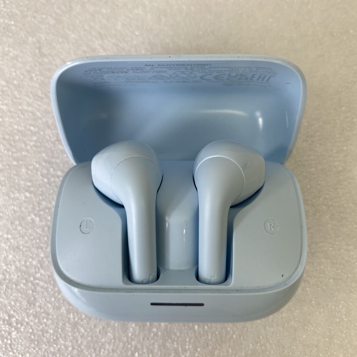 【リセット済み】 Anker Soundcore K20i ワイヤレスイヤホン Bluetooth ブルー アンカー サウンドコア　 型番：A3994