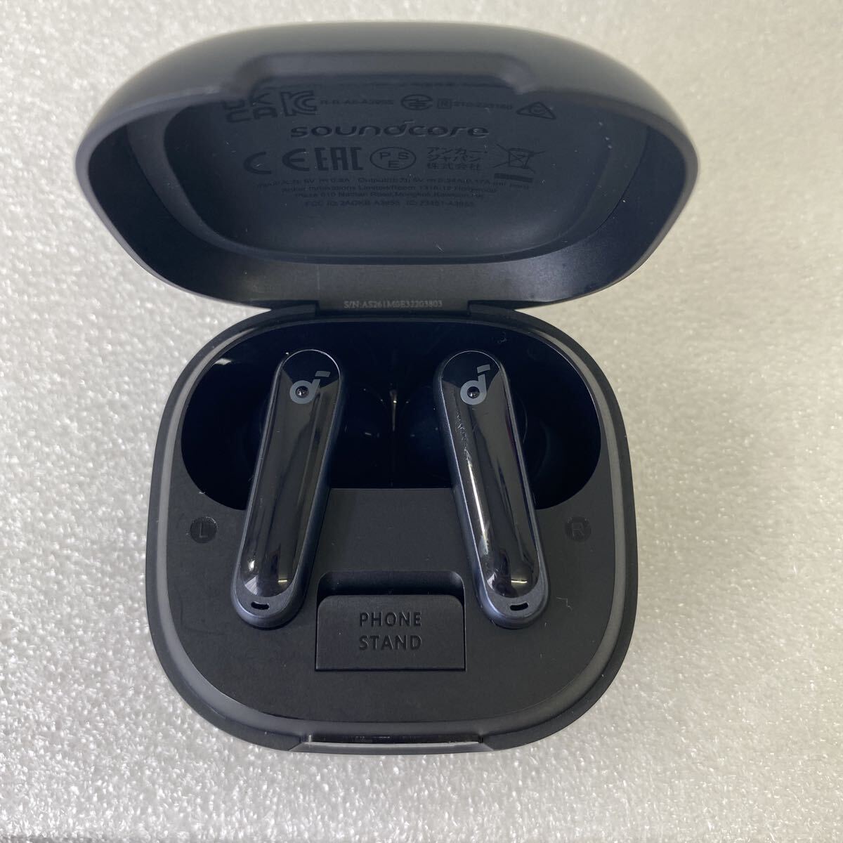 【リセット済み】 Anker Soundcore P40i ワイヤレスイヤホン ブラック アンカー サウンドコア Bluetooth 型番：A3955