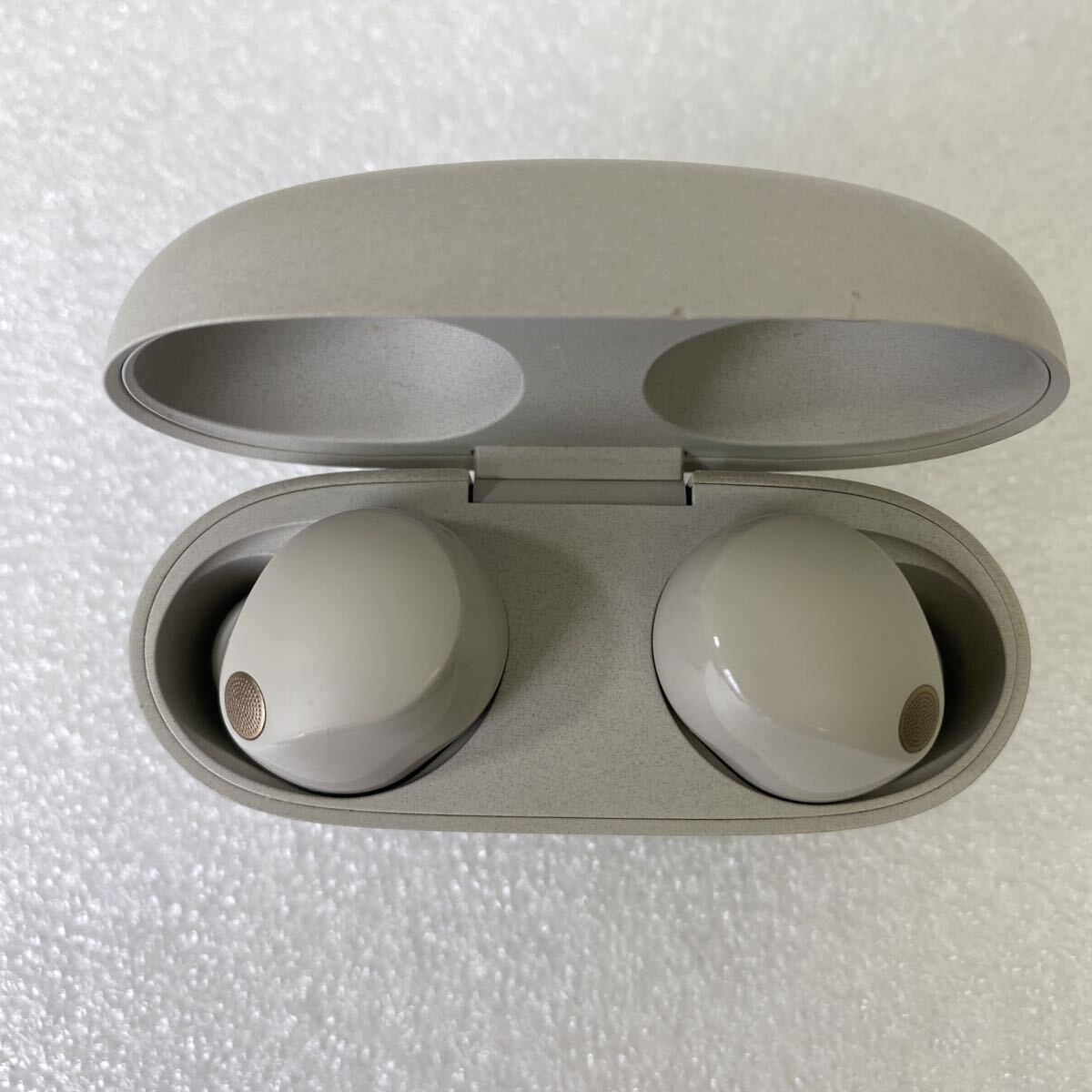 【リセット済み】 SONY ワイヤレスイヤホン プラチナシルバー ソニー Bluetooth WF-1000XM5 YY2963