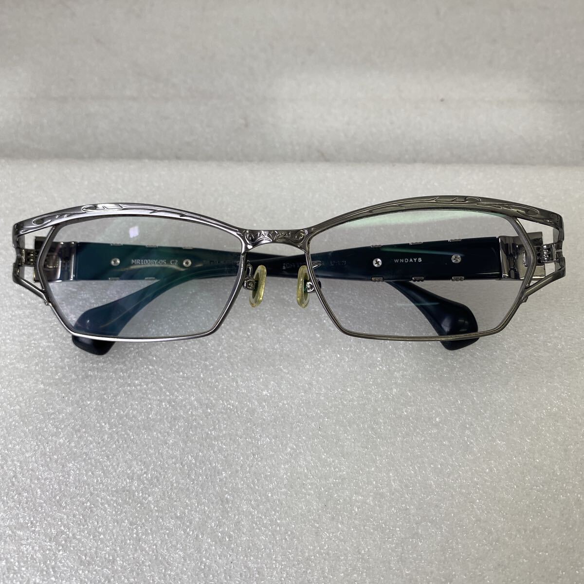 【OWNDAYS】marcus raw マーカスロウ 度入り TITANIUM メガネフレーム MR1008Y-0S C2 58-16 140 五味隆典コラボ