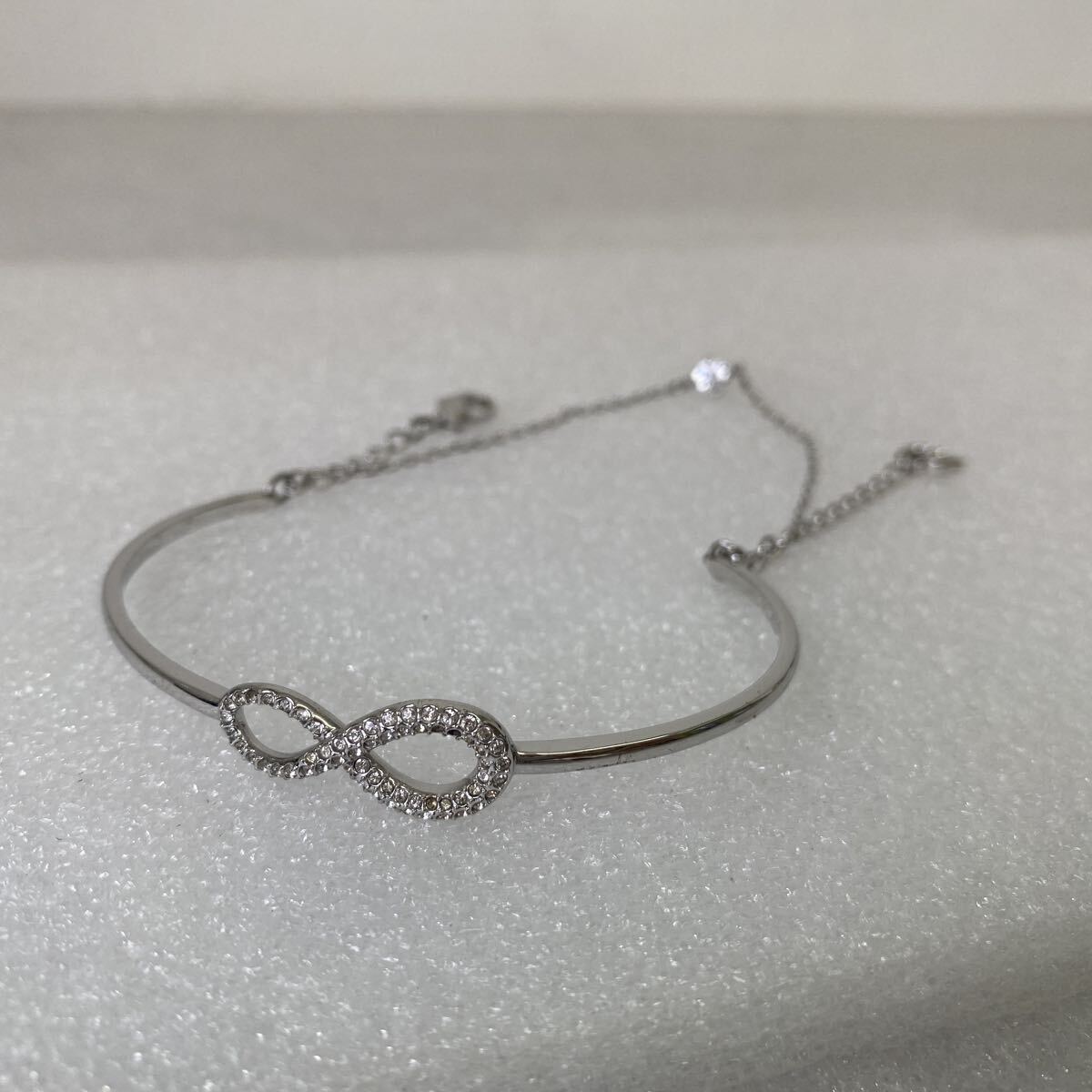 【ブレスレット】 SWAROVSKI Infinity インフィニティ スワロフスキー アクセサリー シルバー シルバーカラー クリスタル