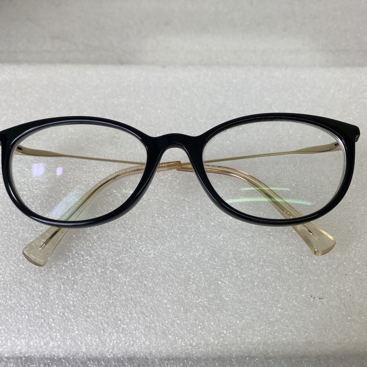 【LALPH LAUREN】 Ralph by Ralph Lauren メガネ 度入り シャイニーブラック RA7123 5001 53-18 140