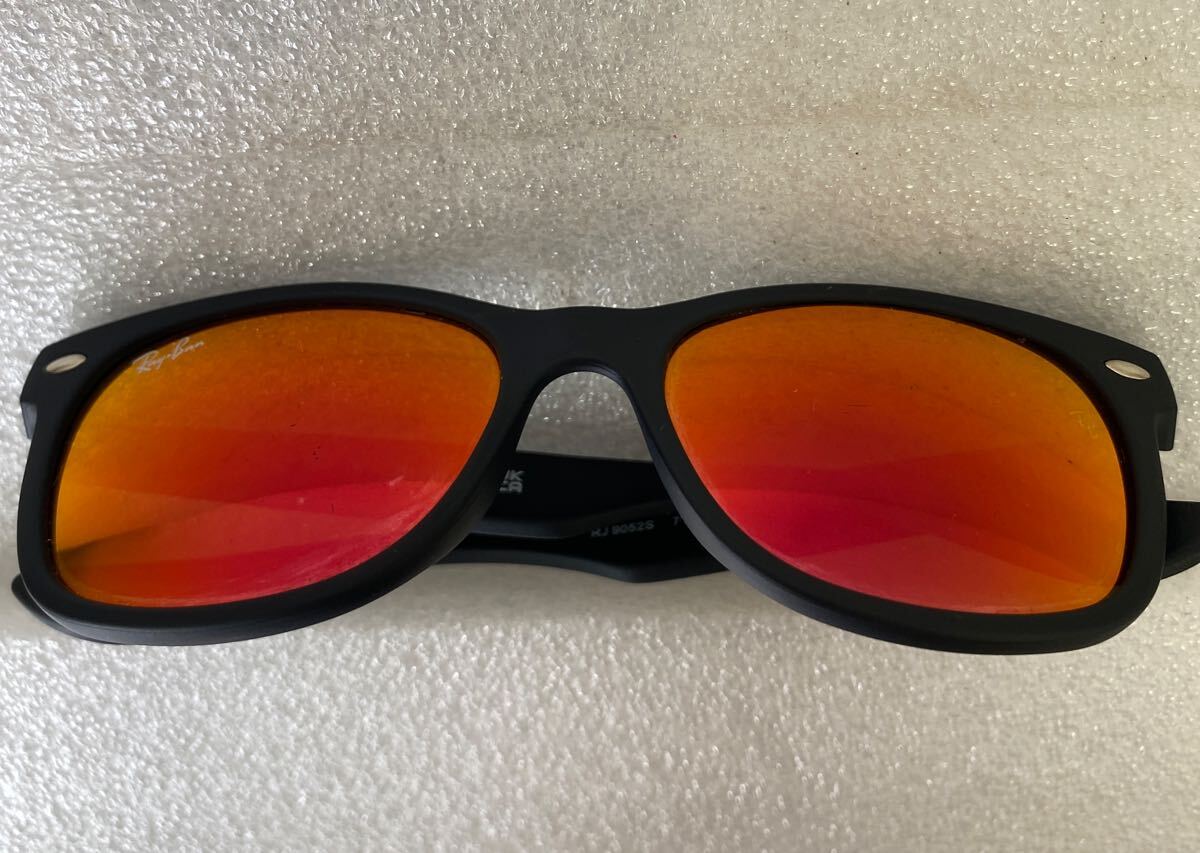 【Ray-Ban】 サングラス レイバン 度なし ミラーレンズ ジュニア RJ9052S 7028/6Q 47-15 125 3N 