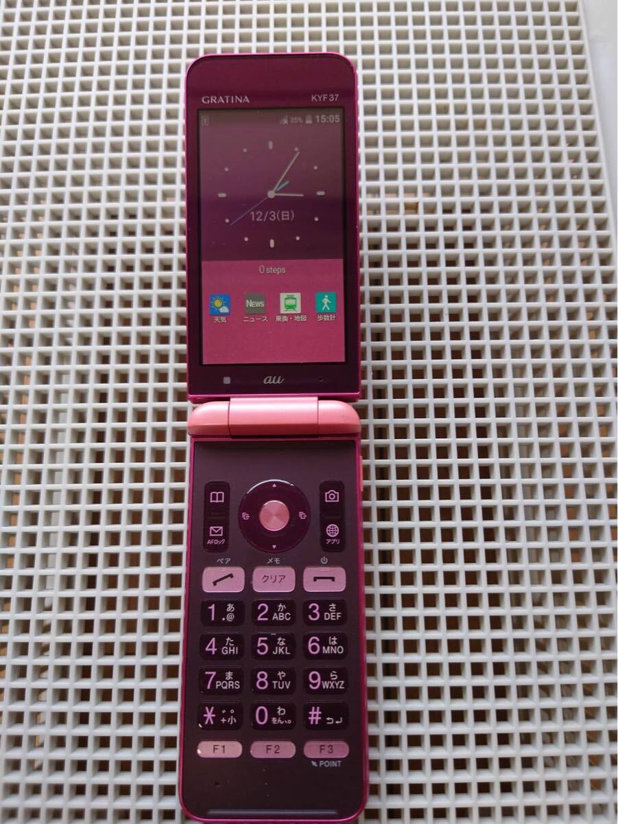 KYF37 ピンク 京セラ au 