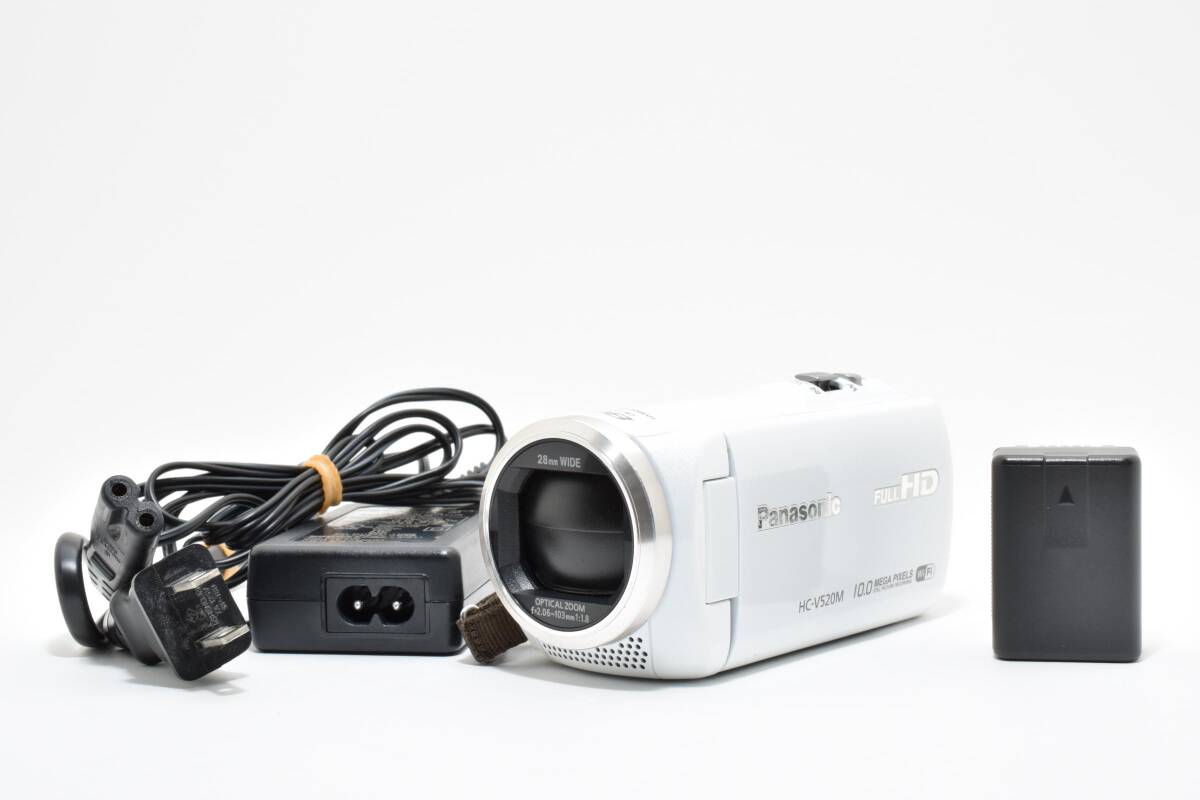 ★美品★ Panasonic HC-V520M FULL HD WiFi キレイ 完動 ◆901