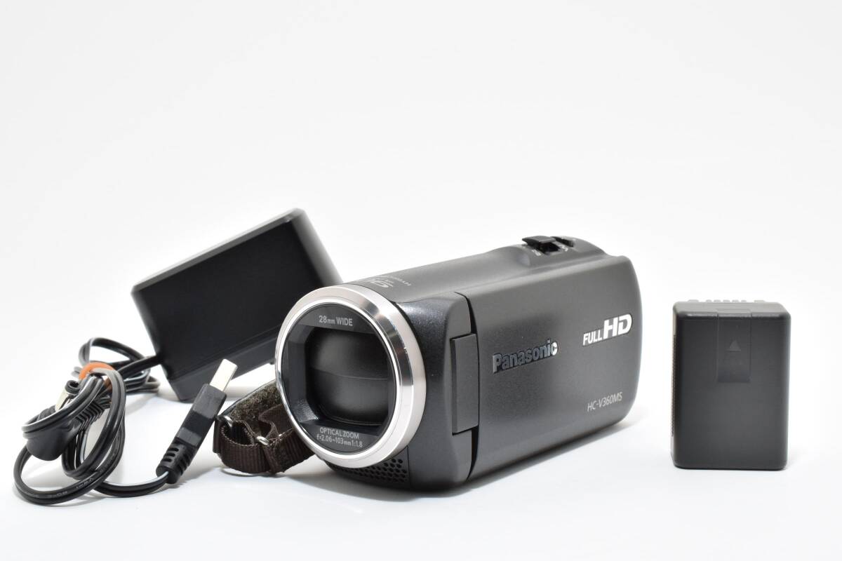★美品★ Panasonic FULL HD HC-V360 MS 完動 キレイ ◆905