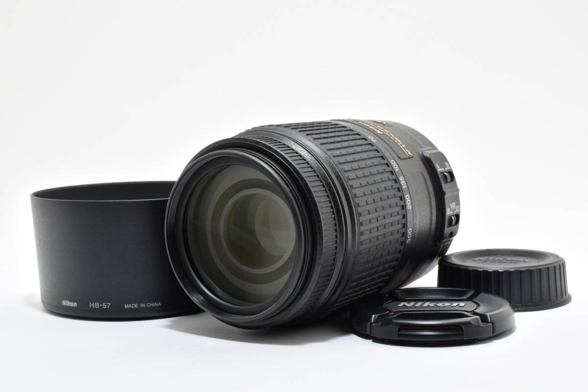 ★美品★ Nikon AF-S NIKKOR 55-300mm F4.5-5.6 G ED DX VR Lens ニコン レンズ 完動 ◆913
