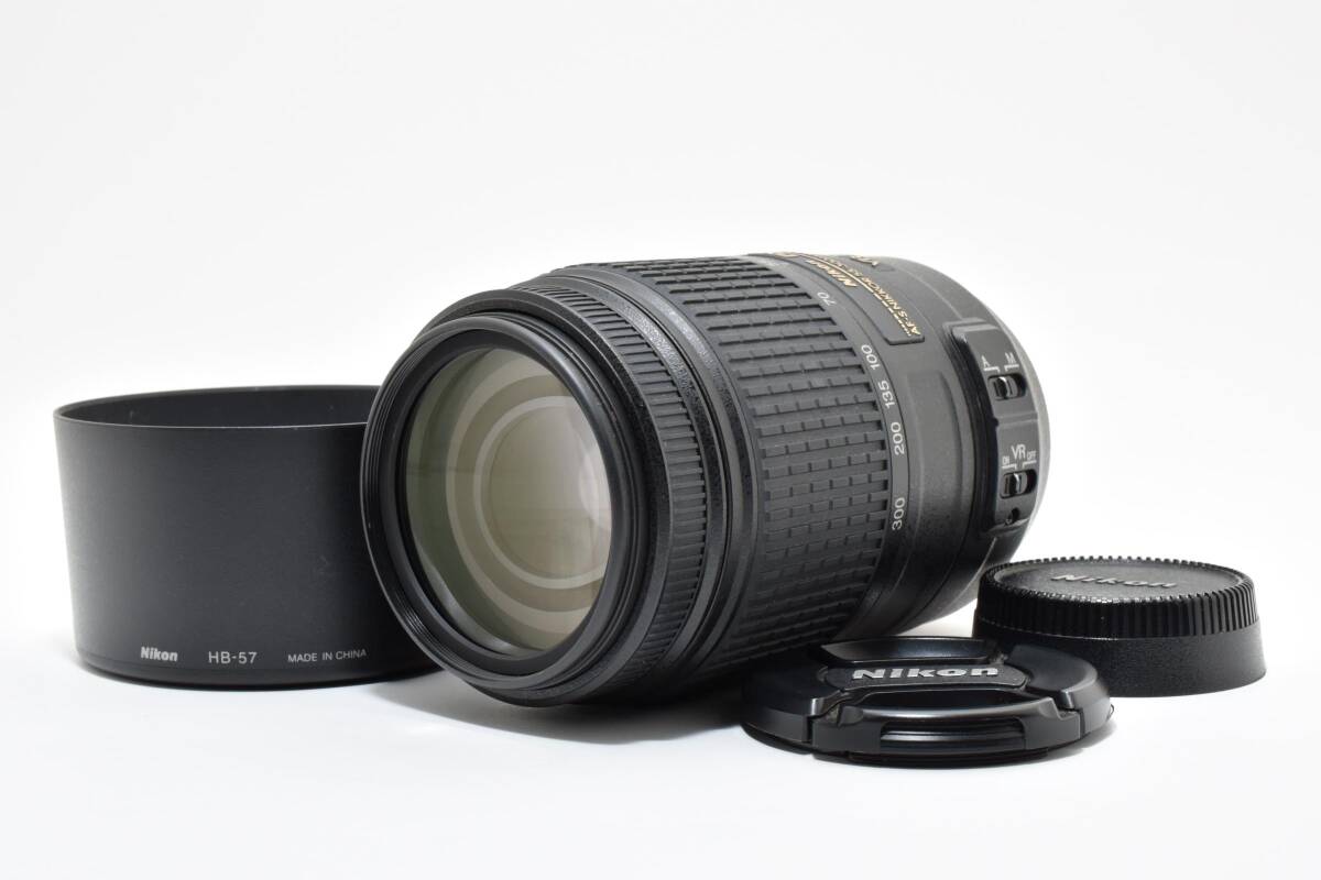 ★美品★ Nikon AF-S NIKKOR 55-300mm F4.5-5.6 G ED DX VR Lens ニコン レンズ 完動 キレイ ◆934