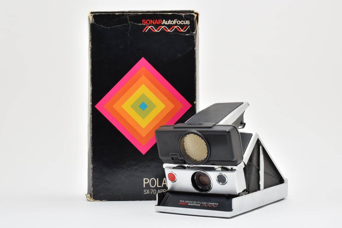 ★美品★ Polaroid LAND CAMERA SX-70 ポラロイド 完動 キレイ ◆937