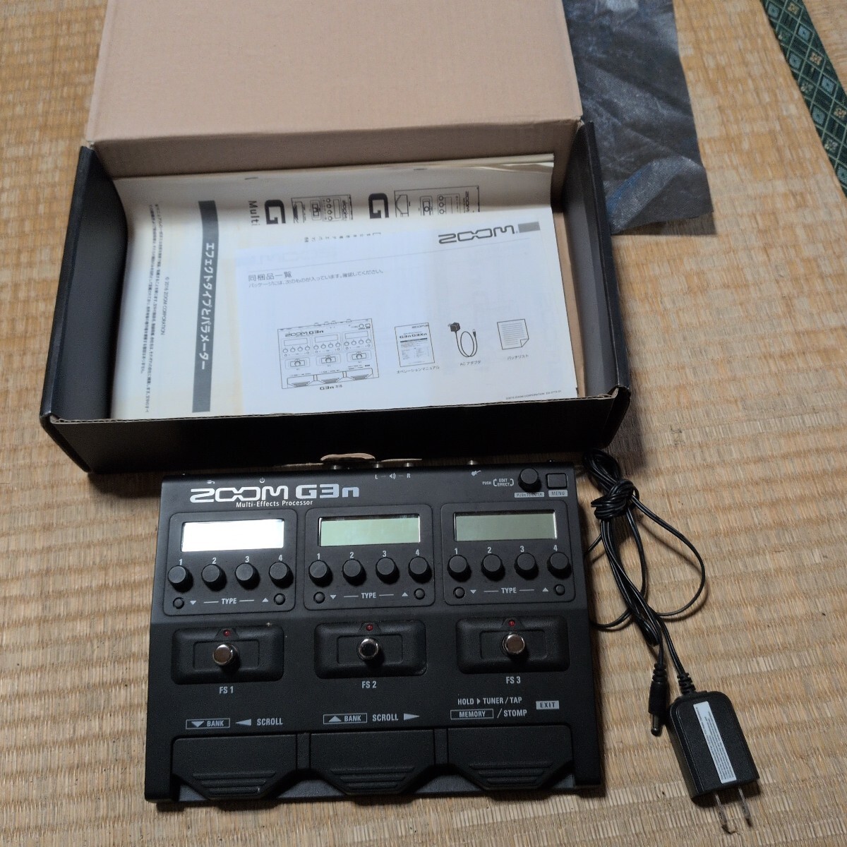 ZOOM G3n マルチエフェクター　ジャンク品