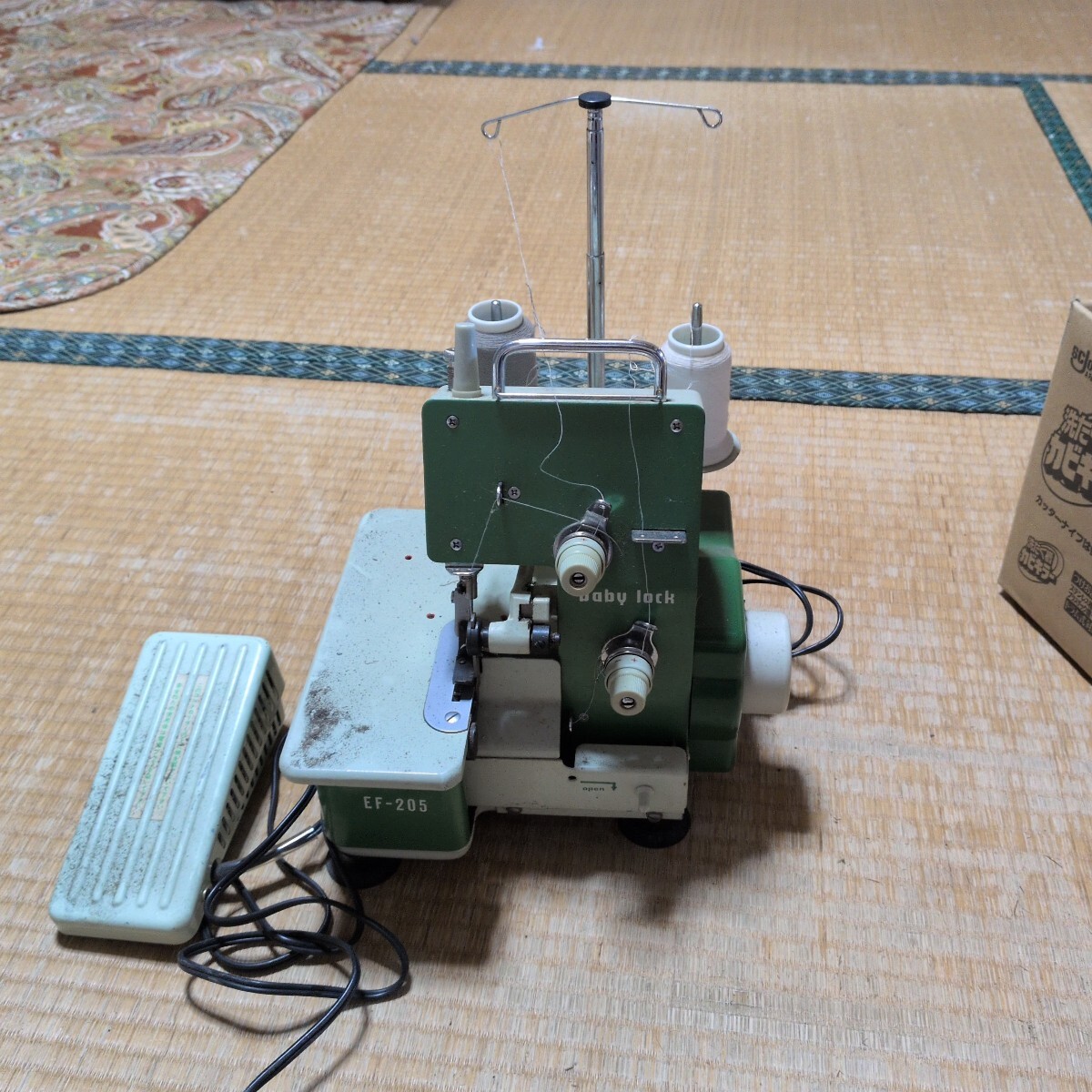 JUKI ベビーロック EF-205　ジャンク品