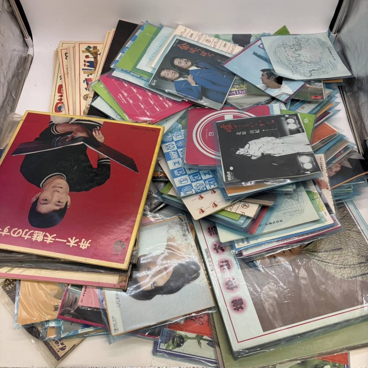 レコード　大量まとめ　約130枚　八代亜紀など　O-46