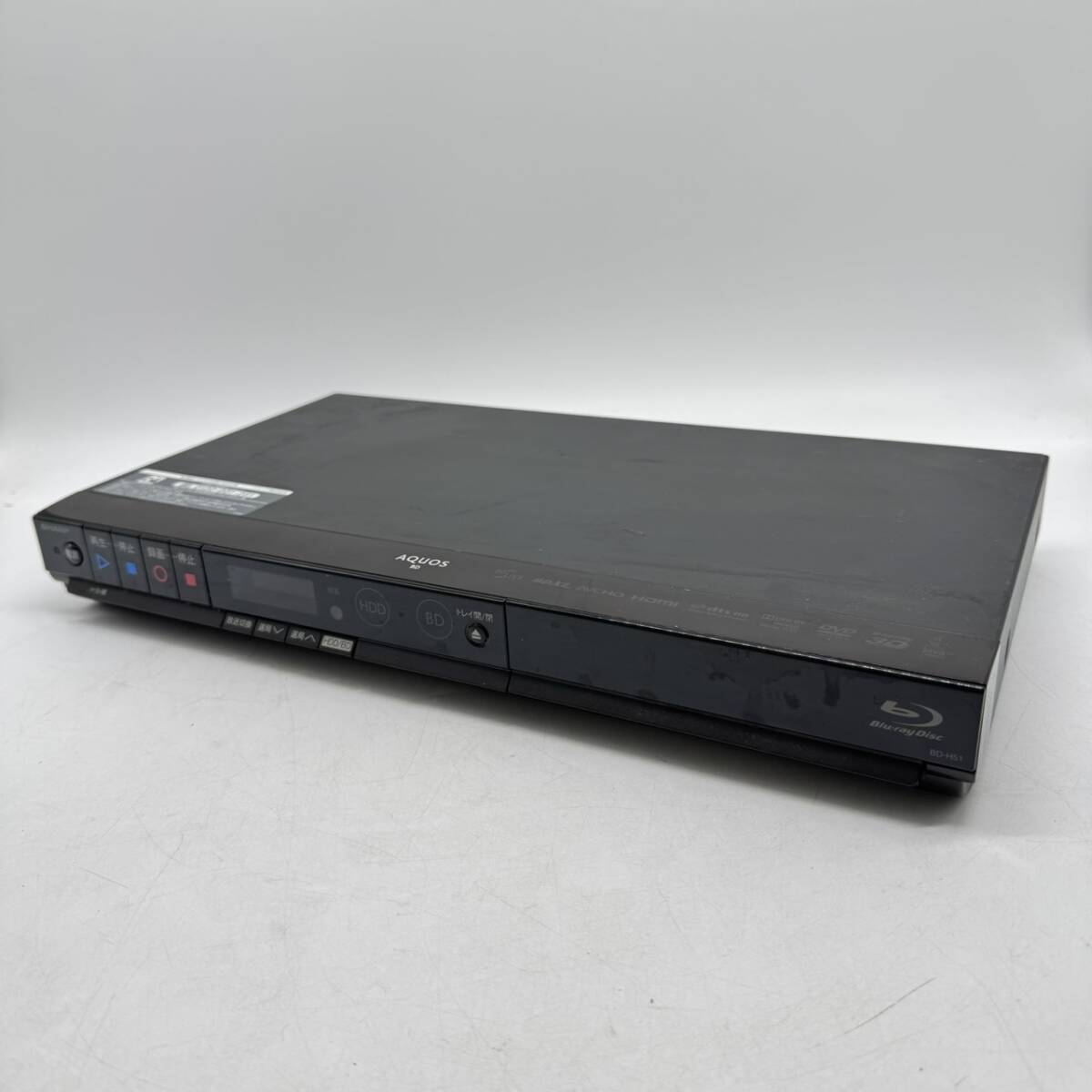 【通電確認済】SHARP ブルーレイディスクレコーダー BD-H51 MH5-16