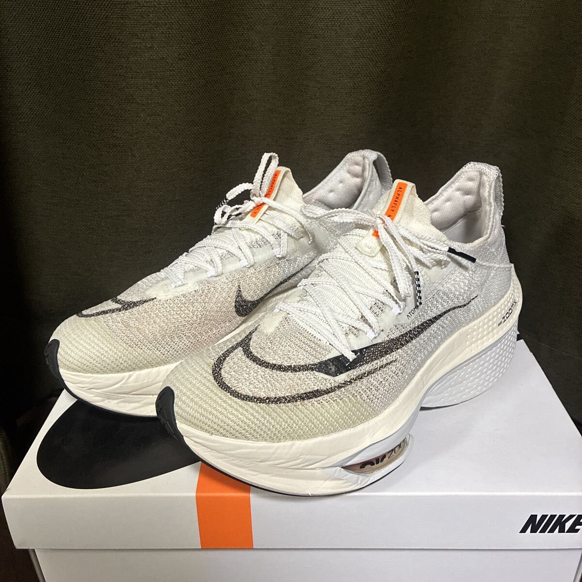 NIKE ALPHAFLY NEXT%2 PROTO アルファフライ2　ズームX ランニングシューズ ホワイト 28.0cm