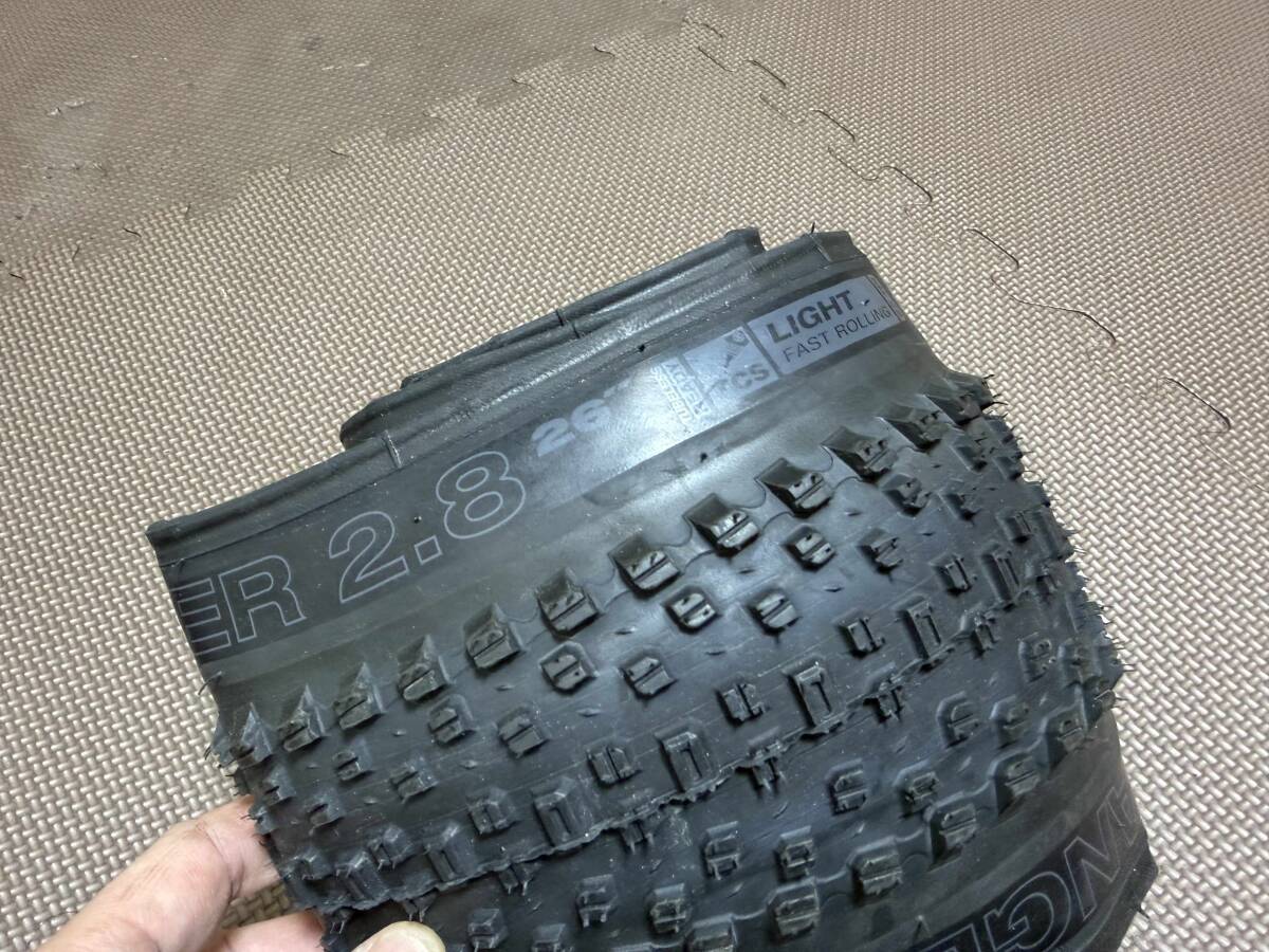 ★超貴重★WTB セミファットタイヤ 26＋(plus)規格★RANGER TCS 2.8 26”★26×2.8★前後2本セット★新品未使用品★専用チューブ付★