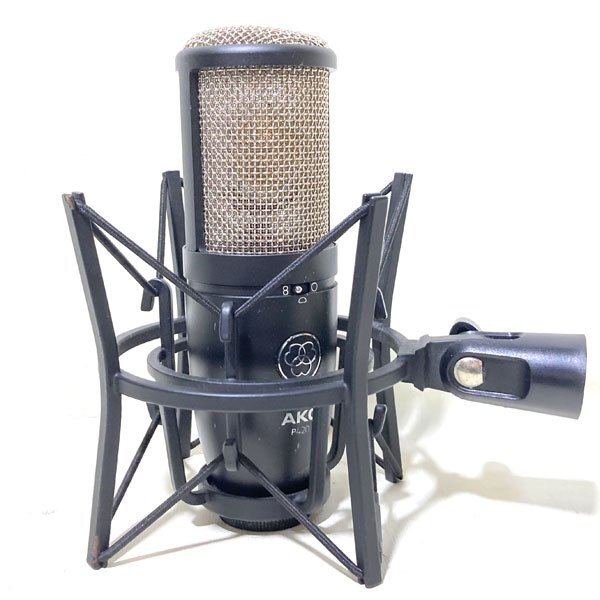 AKG P420 コンデンサーマイク 【ショックマウント付】