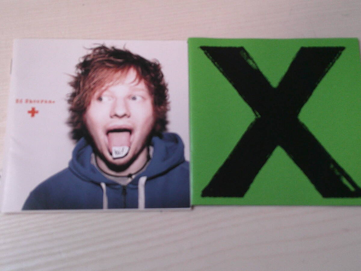 ED SHEERAN/エド・シーラン「＋/プラス」「×/マルティプライ」CD