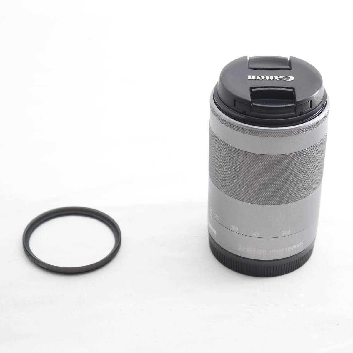 Canon 望遠ズームレンズ EF-M55-200mm F4.5-6.3 IS STM(シルバー) 