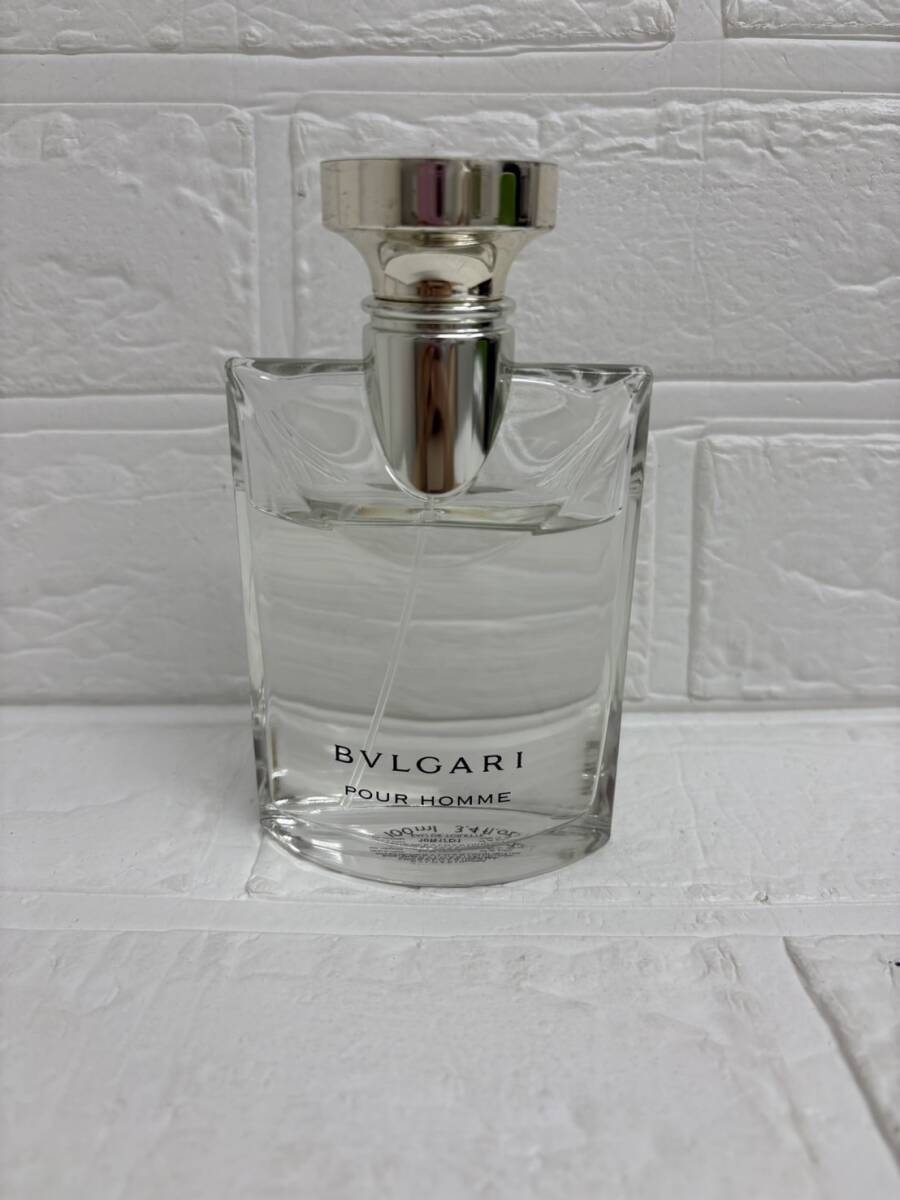 【3131 0730】中古品　ブルガリ　香水　プールオム　残8割　フレグランス　100ml