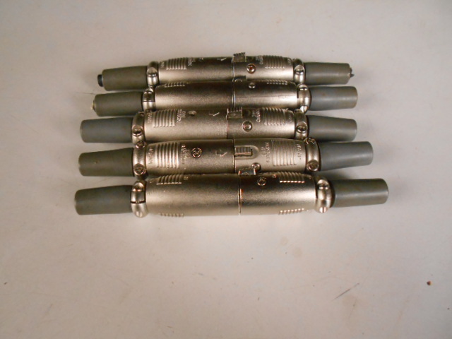 ★　ITT キャノン ３ピン　コネクタ 　ＸＬＲ－３－１１Ｃ　メス５個　オスコネクタ ＸＬＲ－３－１２Ｃ　オス５個　 計1０個　中古　