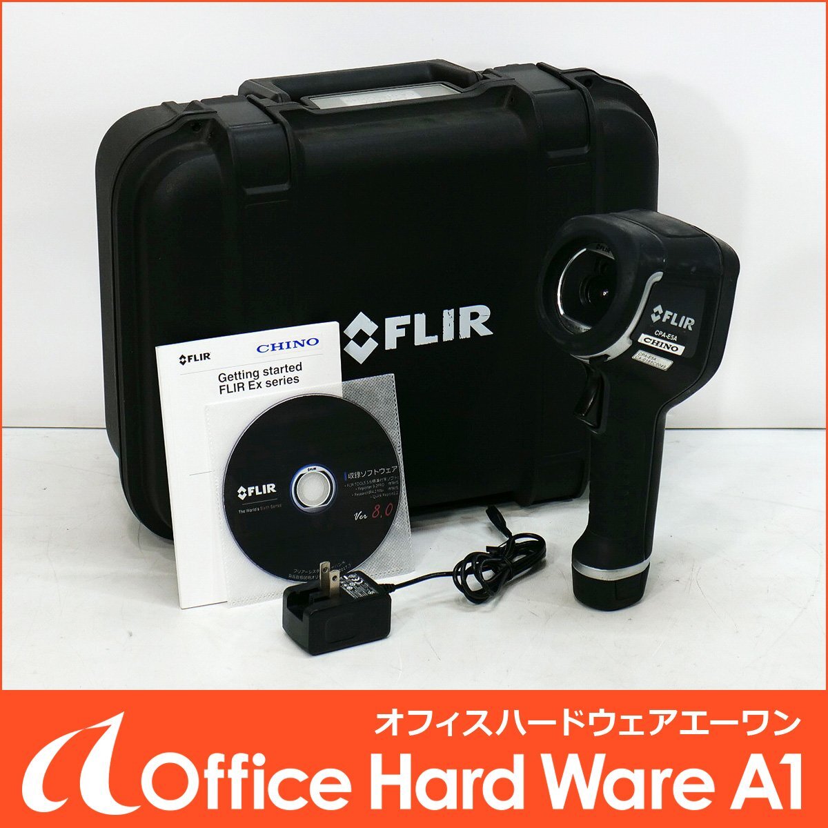 CHINO CPA-E5A 携帯用熱画像カメラ (赤外線サーモグラフィ) 中古 動作品 訳あり チノー ☆