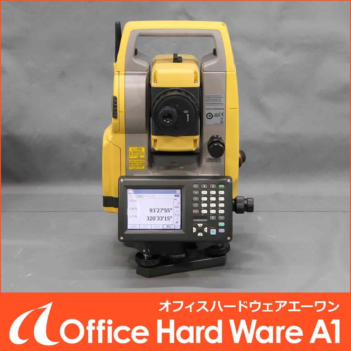 TOPCON OS-205 2021年 トプコン トータルステーション 中古 現状渡し 測量 新品バッテリー1個付属 〇 S2604-8460