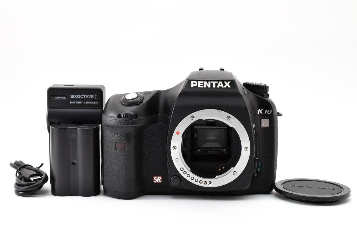 【完動美品】Pentax ペンタックス K10D ボディ デジタル一眼レフ ブラック 動作確認済 #2978533