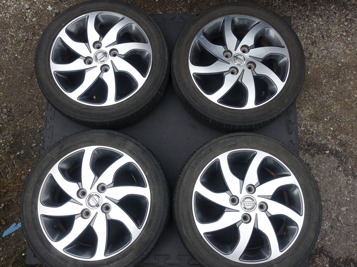 ★日産 ルークス ML21S 純正 14インチ アルミホイール タイヤ付 4本セット 165/55R14 2019年製 ★