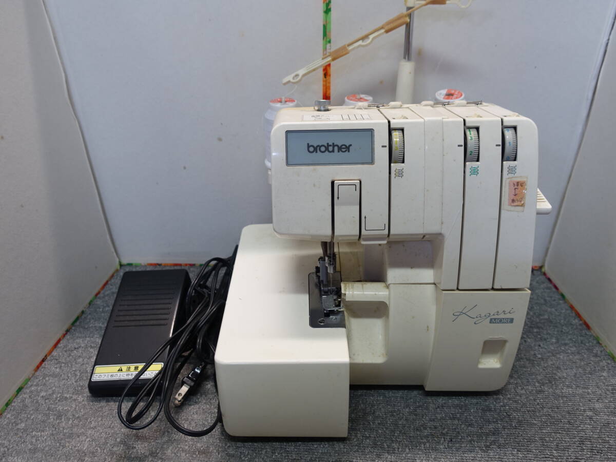 ★BROTHER ブラザー ロックミシン TE4-B236 ミシン 通電確認のみ 動作未確認 ジャンク★