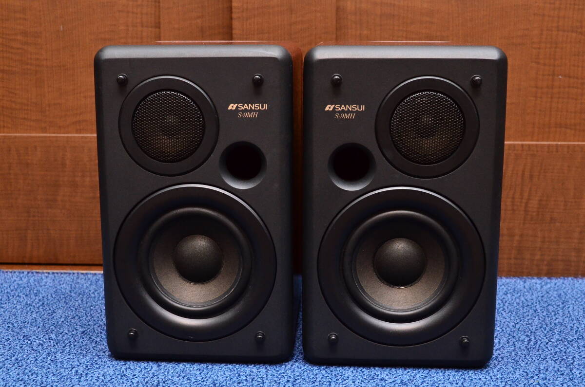 Sansui 2way Speaker S-9MH 美品 ダブルドライブウーファー