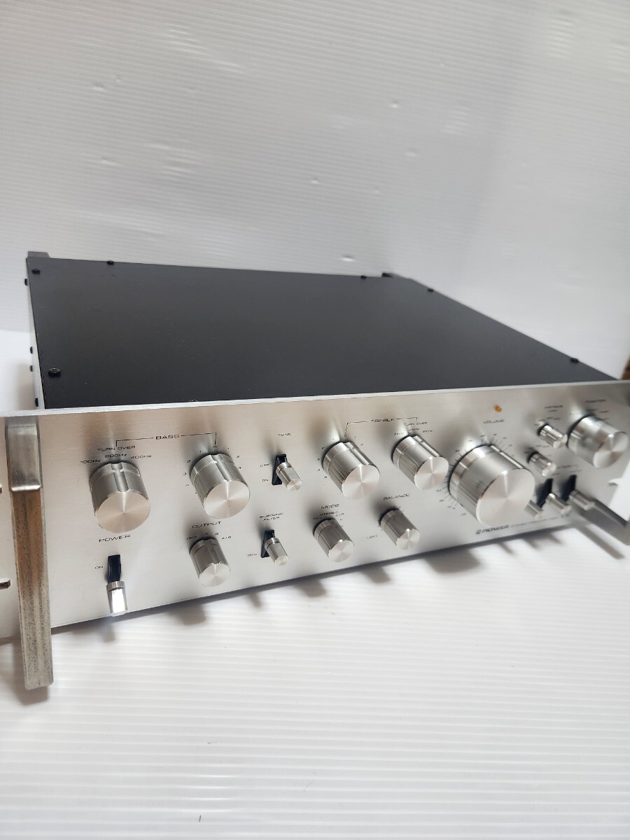 メンテナンス品 Pioneer プリメインアンプ STEREO PREAMPLIFIER C-73　